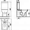 Унитаз Creavit Lara LR360-11CB00E-0000