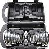 Гантели Atlas Sport Хромированные в чемодане 2x10 кг