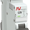 Выключатель автоматический EKF Averes AV-6 1P 25A (C) 6kA mcb6-1-25C-av