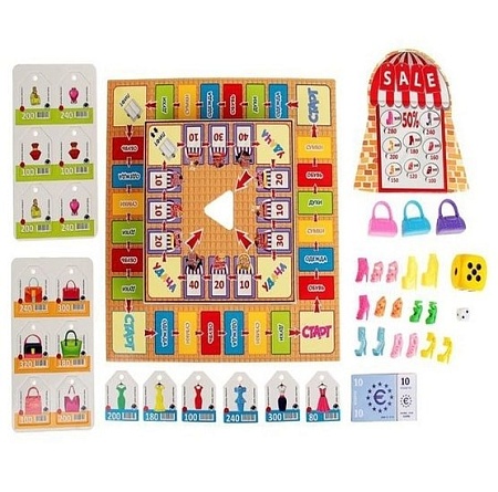 Настольная игра Play Land Шопинг Терапия