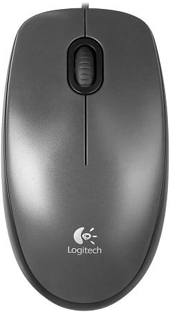 Мышь Logitech M100 (серый) [910-005003]