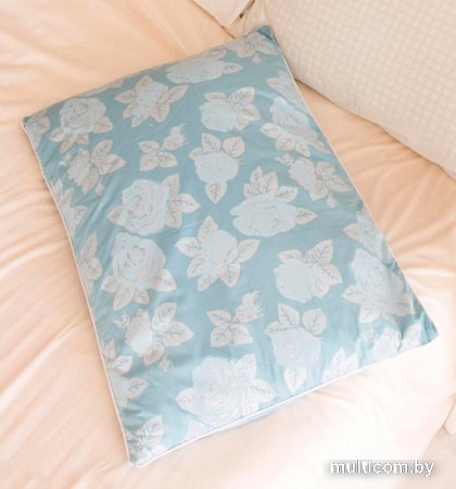 Спальная подушка Smart Textile Золотая пропорция 60x40 E796 (голубой)