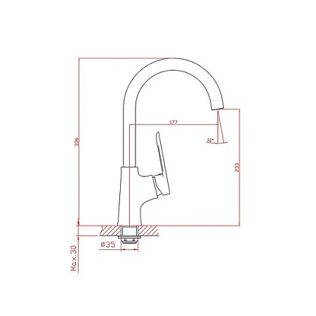 Смеситель Cron CN70521