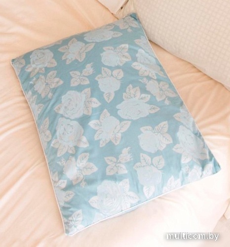 Спальная подушка Smart Textile Золотая пропорция 60x40 E796 (голубой)