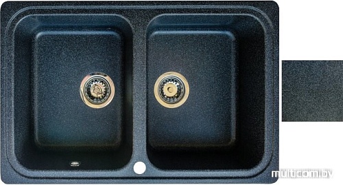 Кухонная мойка Gerhans C02 (графит)