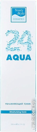 Beauty Style Тоник для лица Аква 24 увлажняющий (200 мл)