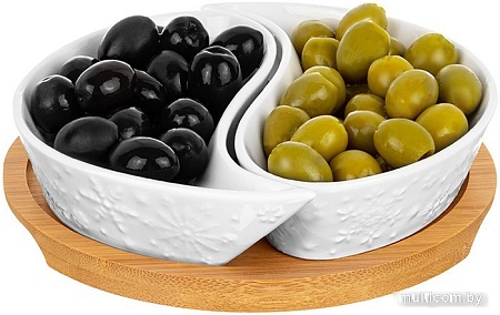 Менажница Elan Gallery Снежинки 540587