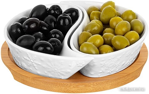 Менажница Elan Gallery Снежинки 540587