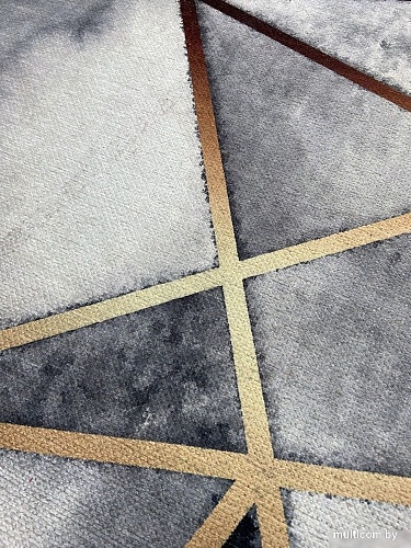 Ковер для жилой комнаты Linea Hali Banco P1459-GREY (1.4x2)