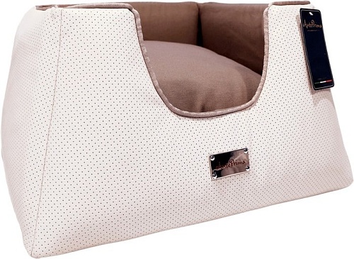 Лежак AntePrima Ghibli GHIBPELBIAN02 (белый/коричневый)