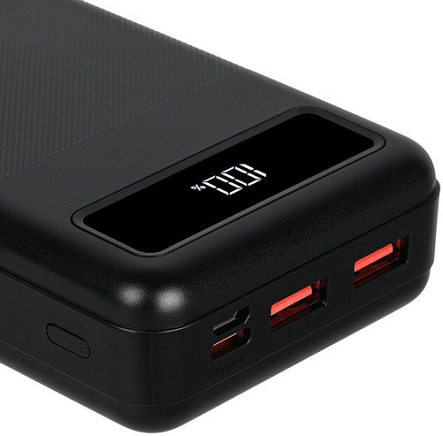 Внешний аккумулятор TFN Porta LCD PD 22.5W 20000mAh (черный)