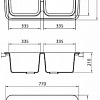 Кухонная мойка Granicom G004 (дакар)