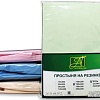 Постельное белье Альвитек Поплин однотонный на резинке 140x200x25 ПР-ПО-Р-140-САЛ (салатовый)