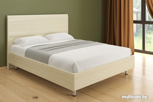Кровать Лером Мелисса КР-2804-БД 180x200 (дуб беленый)