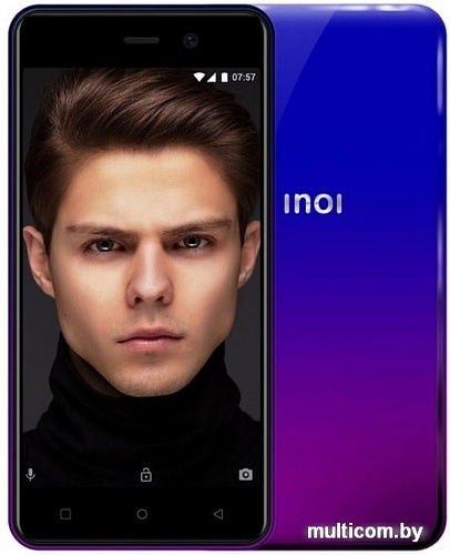 Смартфон Inoi 2 Lite 2019 4GB (фиолетовый/синий)