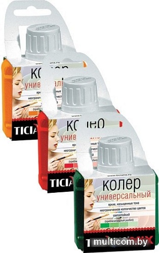 Колеровочная краска Ticiana Микс универсальный 0.08 л (коралловый)