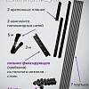 Сушилка для белья Comfort Alumin Потолочная 7 прутьев Black Style 200 см (алюминий)