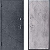 Металлическая дверь Guard Loft бетон графит/бетон серый (96x205, левая)