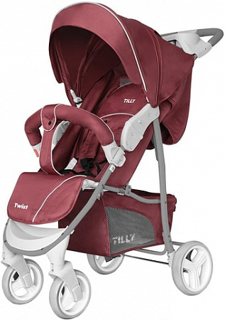 Коляска прогулочная «книга» Baby Tilly Twist T-164 (flame red)