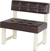 Банкетка AMC Банкетка Lux 1 слоновая кость/венге