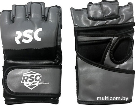 Перчатки для единоборств RSC Sport SB-03-330 L (серый/черный)