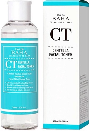Cos de Baha Тонер для лица Centella Facial Toner 200 мл