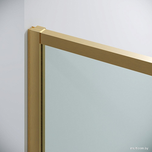 Душевой уголок Grossman Galaxy 100x90x195 120.K33.01.1090.32.00 (золото сатин/прозрачное стекло)