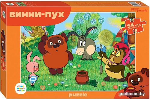 Мозаика/пазл Step Puzzle Винни Пух 70013 (24 эл)