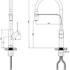 Смеситель Esko K50GB