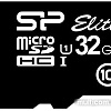 Карта памяти Silicon-Power microSDHC Elite UHS-1 (Class 10) 32GB [SP032GBSTHBU1V10]