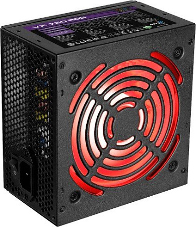 Блок питания AeroCool VX-750 RGB