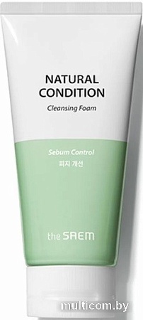 The Saem Пенка для умывания Natural Condition Cleansing Foam Sebum Controlling (150 мл)