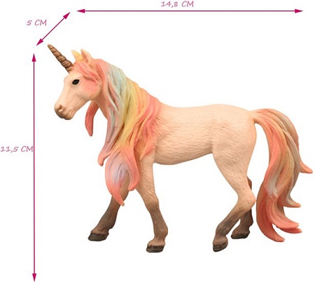 Набор фигурок Masai Mara Мир фэнтези. Семья персиковых единорогов MM206-403