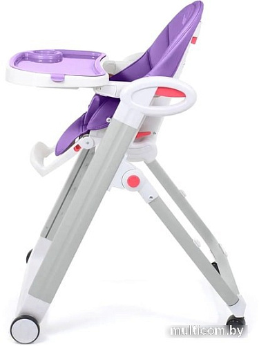 Высокий стульчик Nuovita Futuro Bianco (фиолетовый)