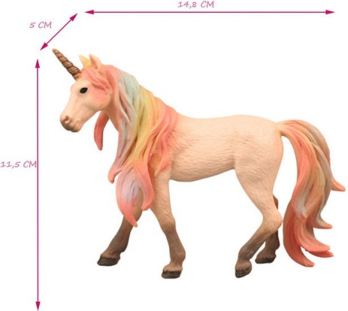 Набор фигурок Masai Mara Мир фэнтези. Семья персиковых единорогов MM206-403