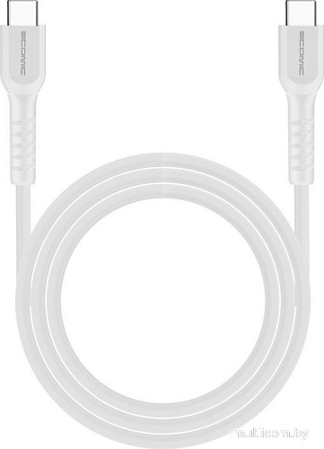 Кабель Atomic Flexstick Stream+ 30.329 USB Type-C - USB Type-C (1.5 м, белый)