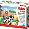 Мозаика/пазл Baby Toys First Puzzle. Кто живет в Деревне 04189