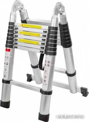 Лестница-трансформер ForceKraft BL-HT208 (2x8 ступеней)