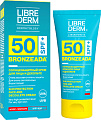 Крем солнцезащитный Librederm Bronzeada для лица и зоны декольте SPF50 (50 мл)