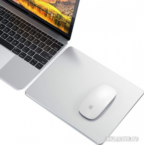 Коврик для мыши Satechi Aluminum Mouse Pad (серебристый)