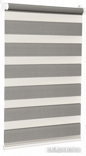 Шторы день-ночь Delfa Сантайм День-Ночь Масо МКД DN-41605 (52x160, серый)