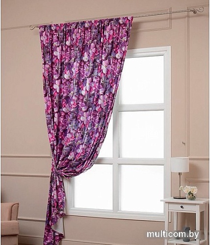 Штора Amore Mio RR Siren 2x2.7 м 30560 (сиреневый)