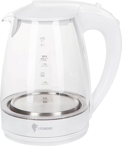 Электрический чайник Leonord LE-1514 107167 (белый)