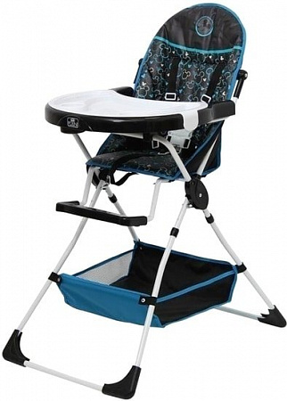Стульчик для кормления Polini Kids Disney Baby 252 (Микки Маус, черный)