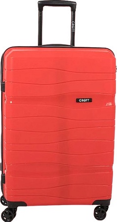 Чемодан-спиннер Grott 227-PP002/3-25 (красный)