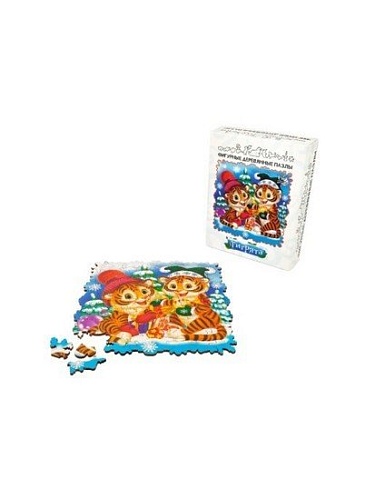 Пазл Нескучные игры Тигрята 8430