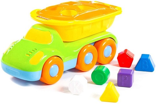 Сортер Полесье Самосвал логический Дружок 48363