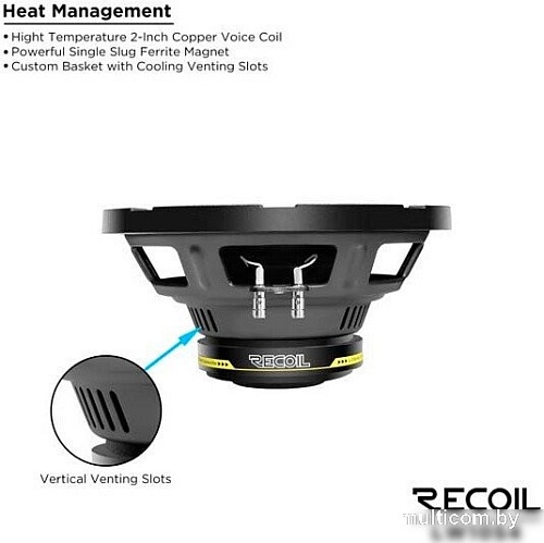Головка сабвуфера Recoil LW10S4