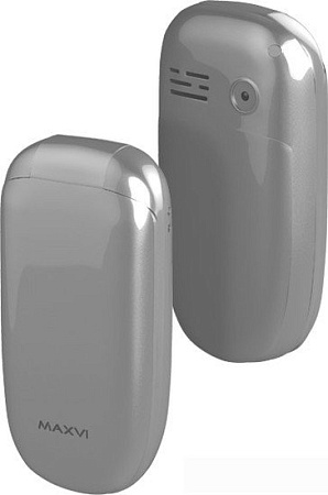 Мобильный телефон Maxvi E1 Silver