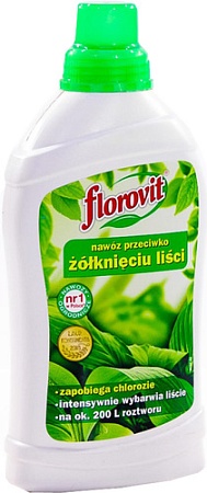 Удобрение Florovit Против пожелтения листьев (1 кг)